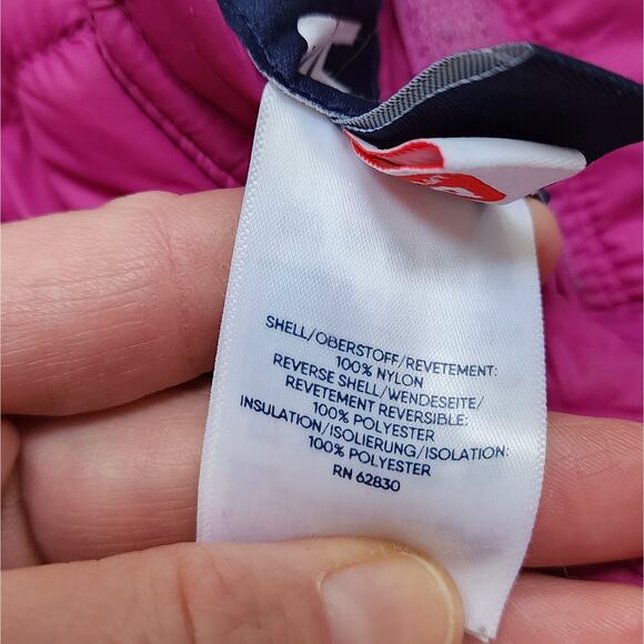 Lands End Reversible Insulated Fleece Jacket/Coat - Picture 5 of 10